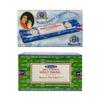 Nag Champa & Holy Basil  Incense Sticks Agarbatti 1+1Combo(180 GM+180GM ) Box | 12 Packs of 15 Grams Each In a Box | Export Quality