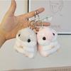 Adorable Cartoon Hamster Plush Keychain Cute Backpack Pendant Animal Toy Gift