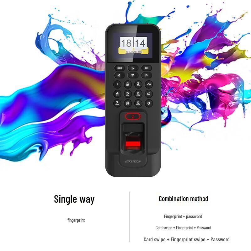 Hikvision K12S Fingerprint & Card Access Control and Time Attendance Terminal