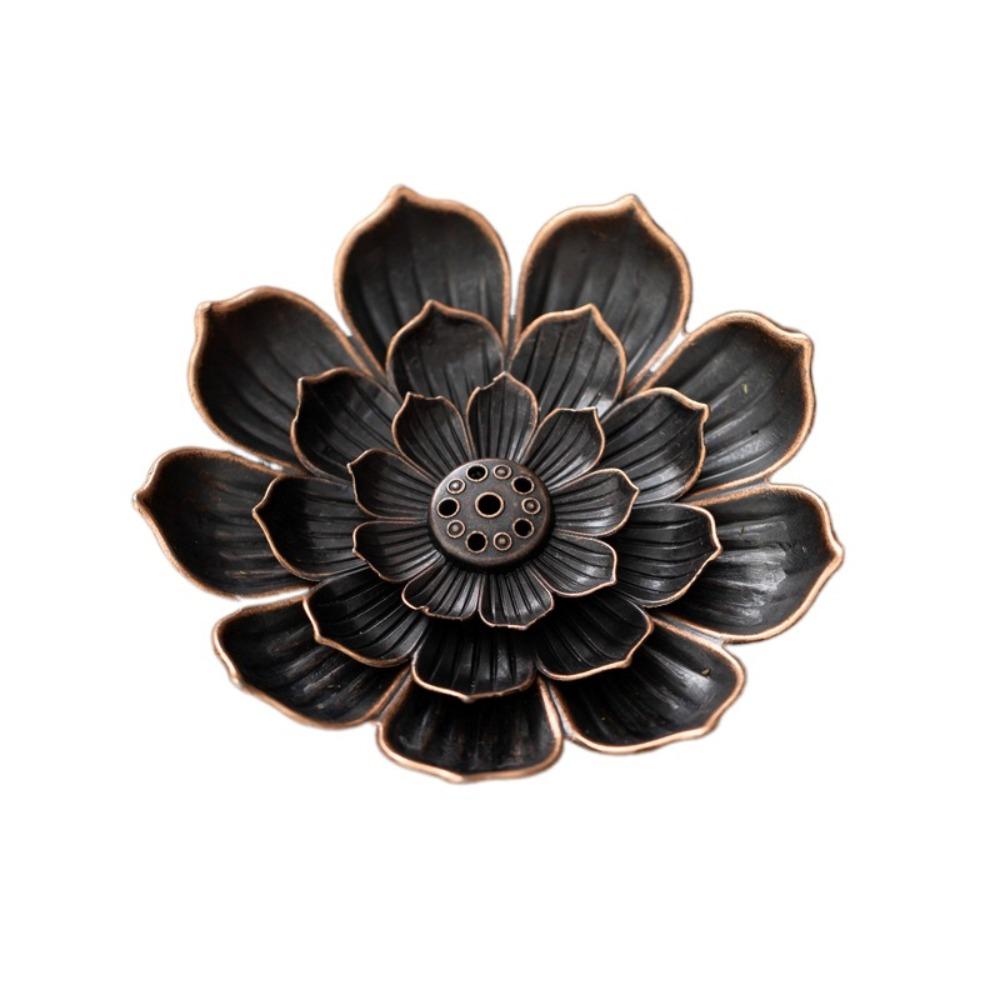 2/3 Layer Incense Stick Holder 6 Holes Incense Burning Tray Lotus Aromatherapy Stand  Temples Use
