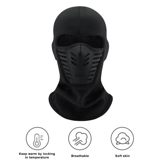 Балаклава, защита для лица, супермягкая, эластичная, плюшевая подкладка, ветрозащитная, для холодной погоды, зима, теплая, велосипедная, полная защита для лица