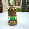 Antique Brass Handmade Minor Oil Lamp – Vintage Marine Lantern, 15.24 Cm, Maritime Decorative Piece