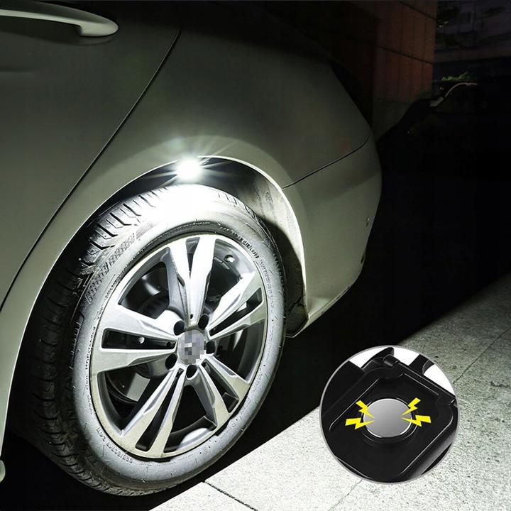 Mini Latarka Led Mocna Kieszonkowa Brelok Magnes Wielofunkcyjna Usb-C