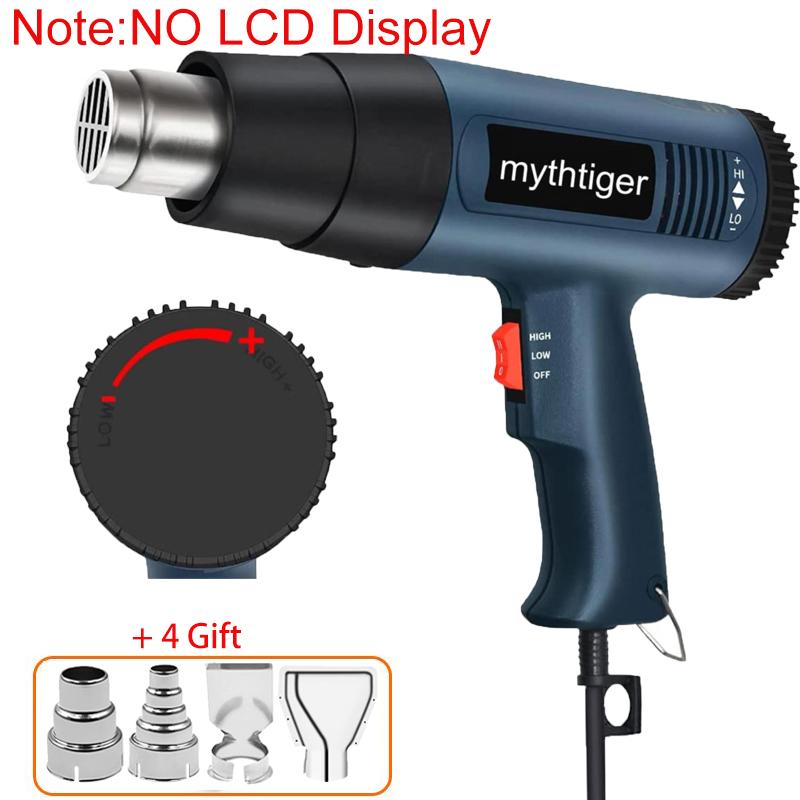 220 В 2000 Вт Термофен с переменной температурой Усовершенствованный электрический термофен Электроинструмент Фен для пайки Терморегулятор