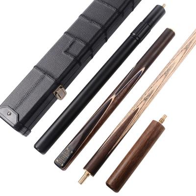 Кий для снукера Black Scorpion Cuesoul ручной работы, 3/4 + +, 57", палисандр, черный кейс для кия, удлинитель для кия