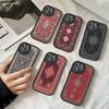 Чехол для телефона с цветочным узором в стиле персидского ковра для iPhone 16 15 14 13 12 11 Pro Max Plus Кожаный противоударный чехол