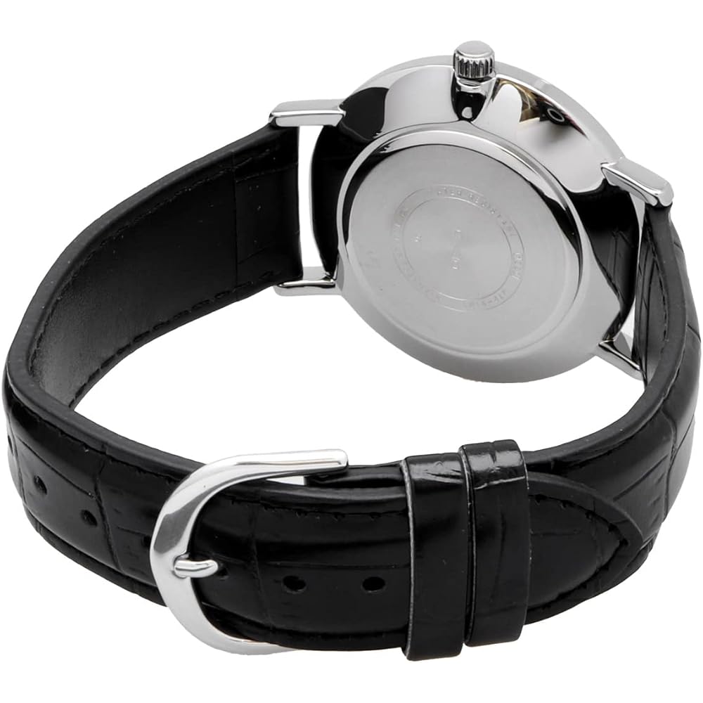 [Casio] CASIO Quartz Men's Watch MTP-VT01L-1B Black x Black Leather Band Overseas Model [Parallel...