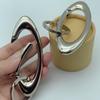 Zinc Alloy Keychain Oval Multifunctional Mountaineering Keychain Accessories