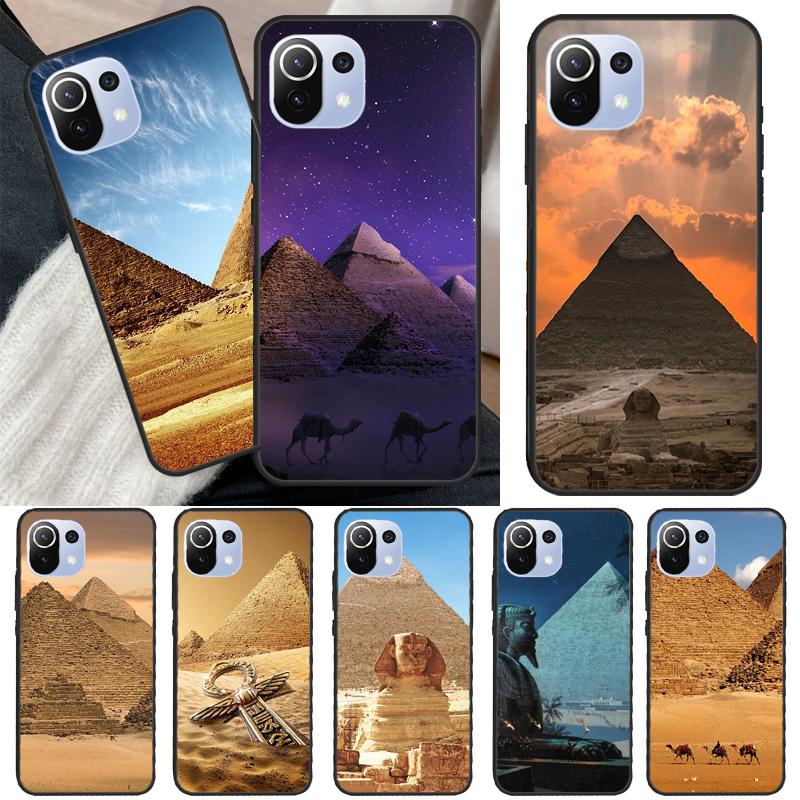 Egypt Pyramids Case For Xiaomi 11T Pro 12 Mi 11 Lite Cover For POCO X3 GT X4 Pro F1 F3 M3 M4 Pro Cover