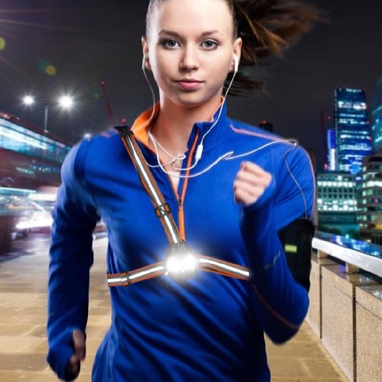 Регулируемые 3 режима освещения Налобные фонари Фонари для ходьбы Перезаряжаемые от USB