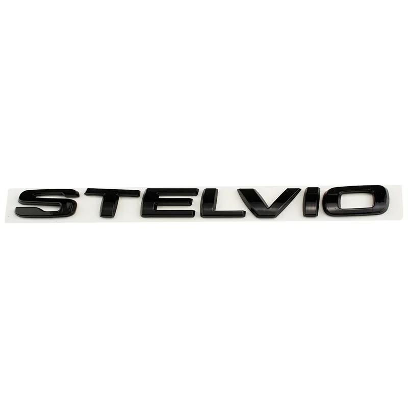 QSGJL1 ABS for Alfa Romeo STELVIO VELOCE GIULIA Q4 Q2  Ti Logo 2025 Car Body Sticker Letters Badge Styling Auto Side Emblem Accessories