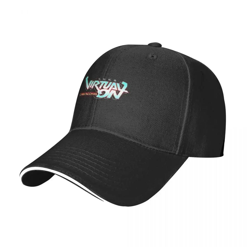 Virtualon Cyber Troopers Logo Essential TShirt Baseball Cap Hood Big Size Hat Beach Outing hiking hat Womens Unisexs