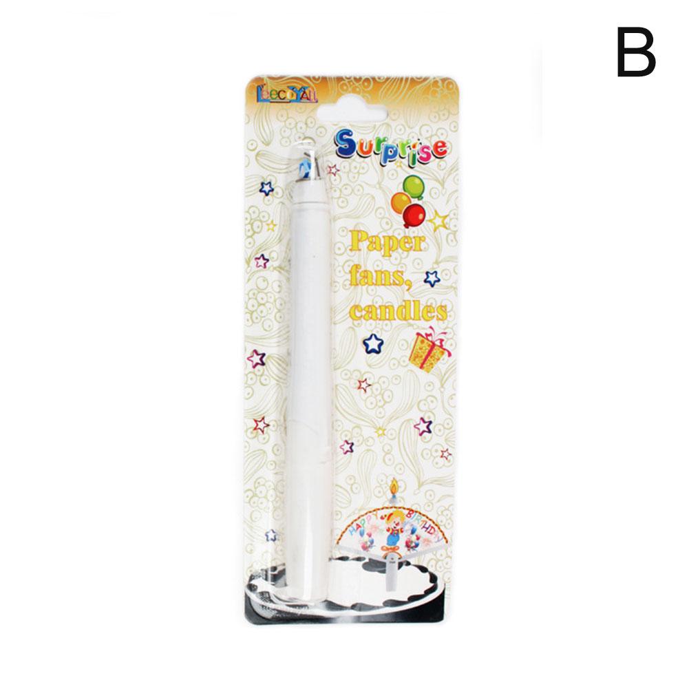 Creative Surprise Fan Birthday Candle Birthday Party Candle Decoration Funny Cake Cupcake Topper Party Decoration Supplies DIY