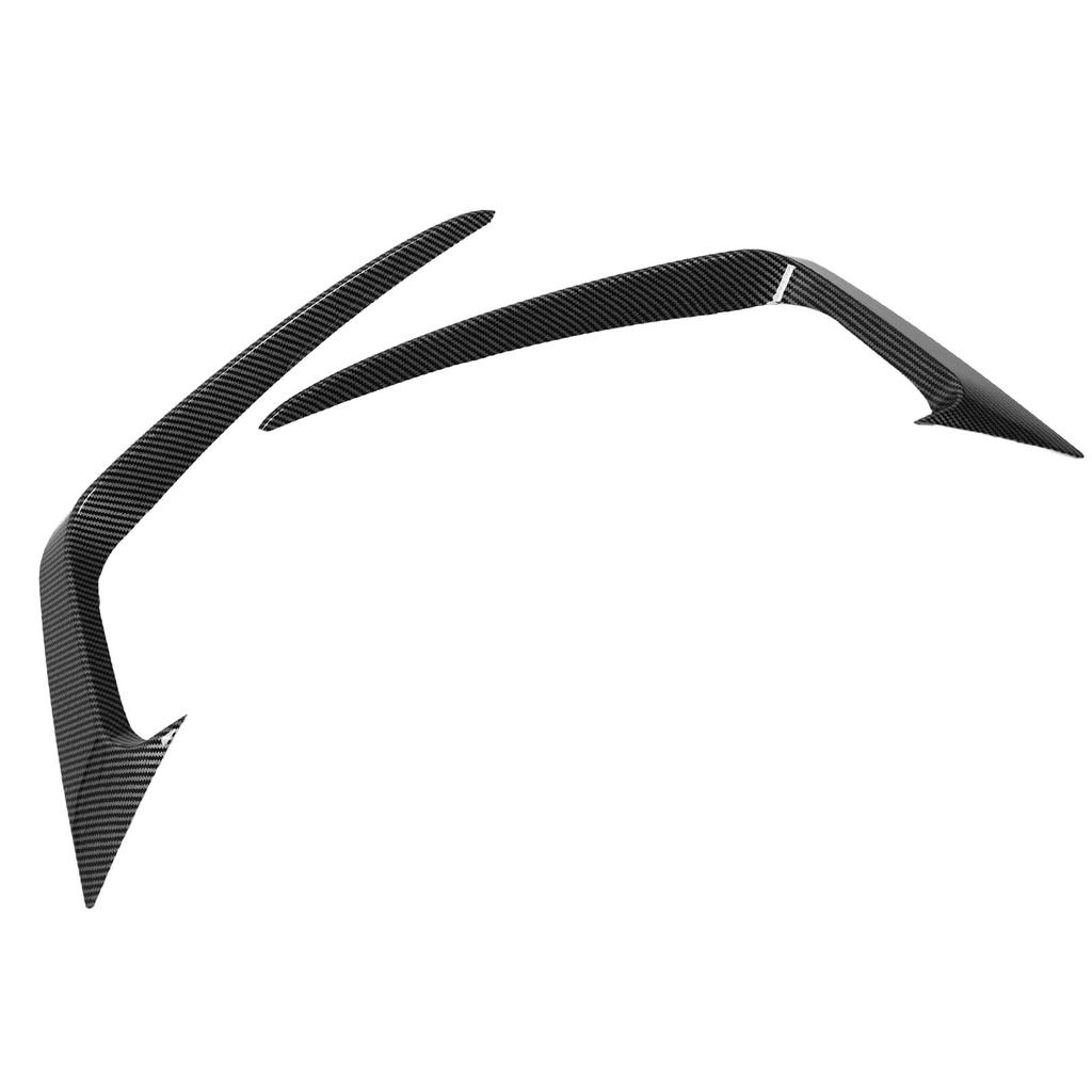 2 шт. Сплиттер боковых воздухозаборников переднего бампера Левый Правый Износостойкая накладка спойлера бампера для Fiesta ST MK6 2012–2017