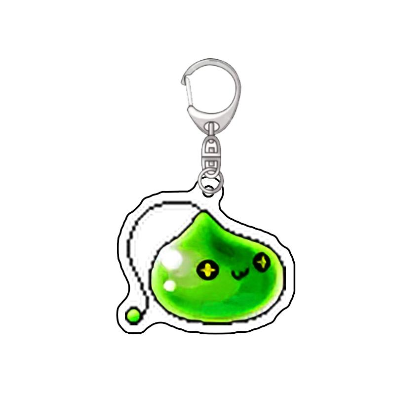 Харадзюку MapleStory Кавайи E Горячая Игра Фанаты Сувенир Синий Улитка Гриб Летучая Мышь Брелок