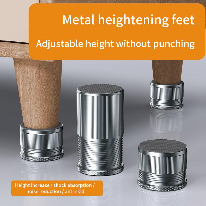 Adjustable Bed Risers Heavy Duty Protectors Furniture Anti-Vibration Legs Multi-Function High Quality Furniture Legs Fittings Premium Quality