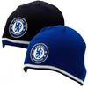 Chelsea FC Официальная двусторонняя вязаная шапка унисекс для взрослых