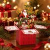 Paper Christmas Greeting Card 3D Pop-up Festive Greeting Card  Christmas Supplies