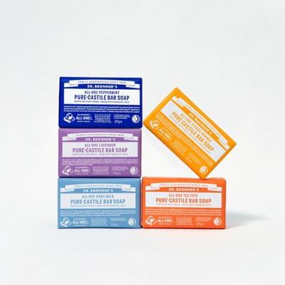 Натуральное кастильское кусковое мыло 140 г (Выберите 1 из 5)