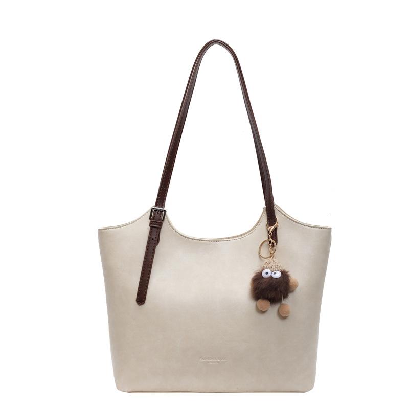 Сумка большой вместимости Женская новая сумка через плечо Модная повседневная универсальная сумка-тоут для поездок