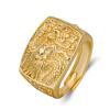 Golden Domineering Dragon Pattern Ring Flying Dragon Ring Men's Fashion Dragon Ring