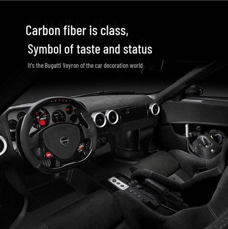 Carbon Fiber Steering Wheel Button Stickers for Cadillac XT4 (2018-2022)
