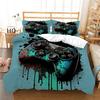 Пододеяльник Наволочка Комплект из двух или трех предметов Серия Игровые консоли 3D Цифровая печать Полиэстер