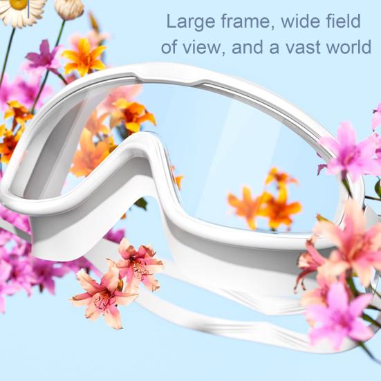 Очки для плавания для взрослых, противотуманные очки для бассейна, прозрачные, не протекающие очки для плавания для взрослых и подростков