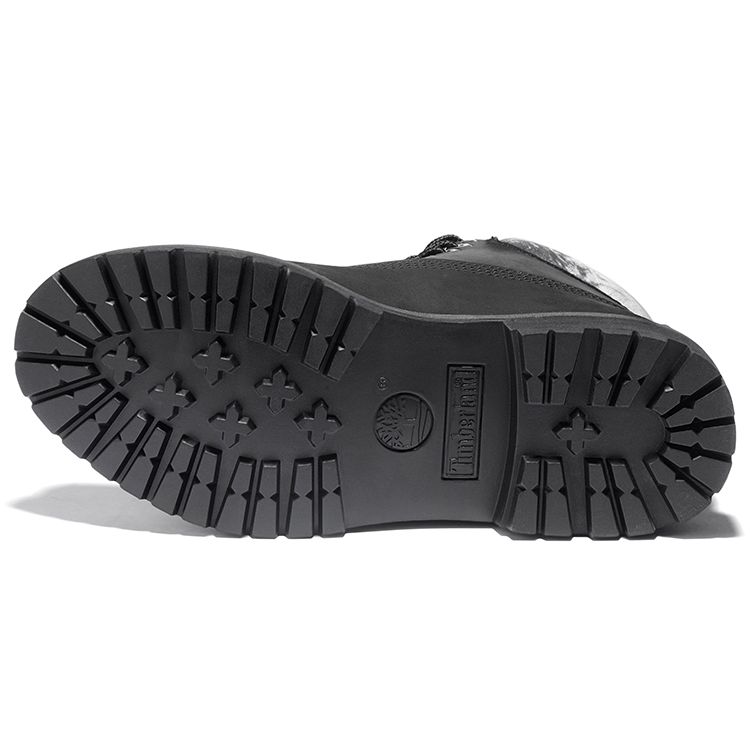 Timberland Premium Series Mid Calf Martin Boots Women Boots Black A2ESH001