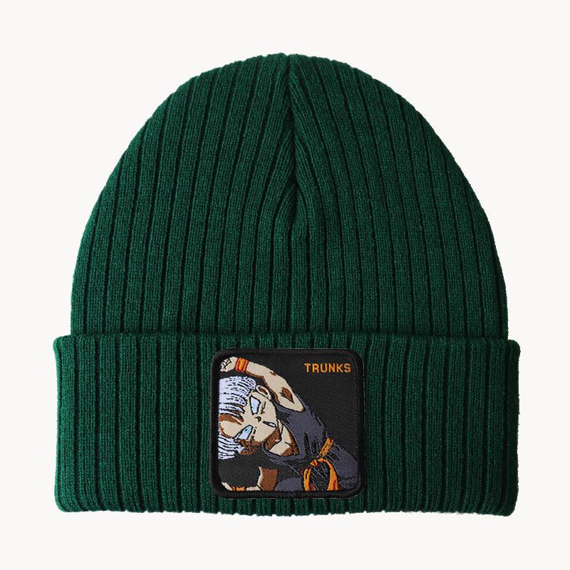 New large cartoon woolen hat winter hat anime BUU Dragon Ball Series Knit Hat