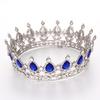 European Retro Baroque Bridal Crown Jewelry - Suitable for Weddings and 18th Birthday Gifts