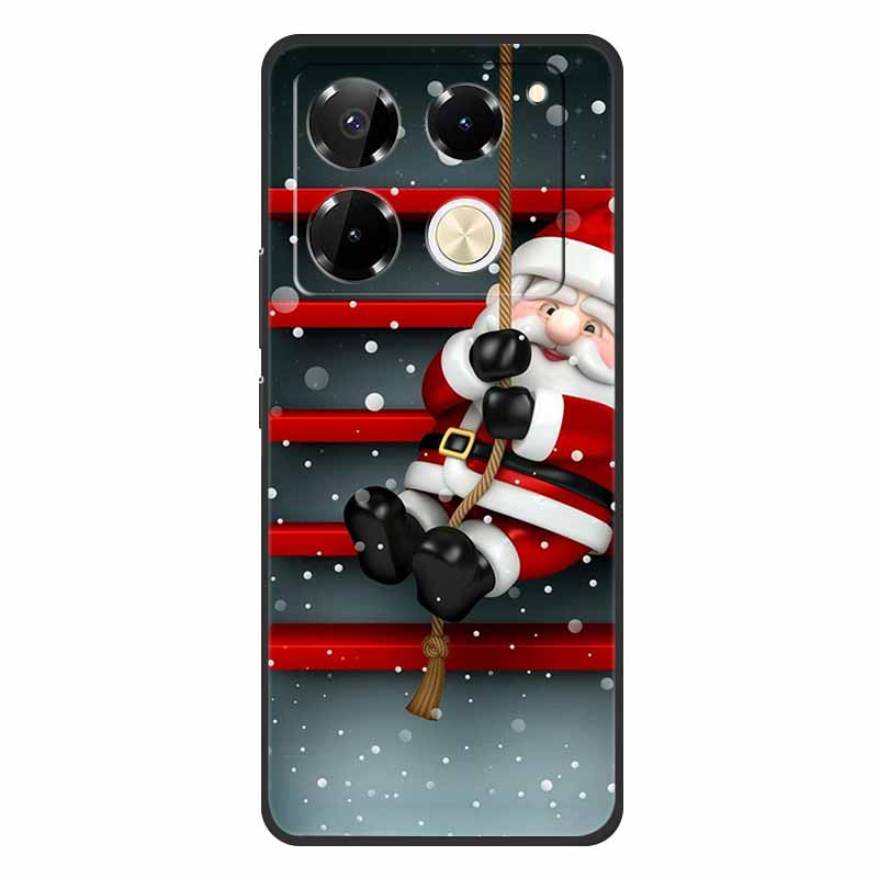 2024 Christmas Phone Cases For Infinix Note 40 Pro 4G 5G Cases Soft TPU Silicone For Note 30 4G 5G Infinix Note 40Pro 30Pro 4G