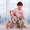 Plush Toys Cute Mother and Son Kangaroo Doll National Treasure Children's Gift Cloth Doll
