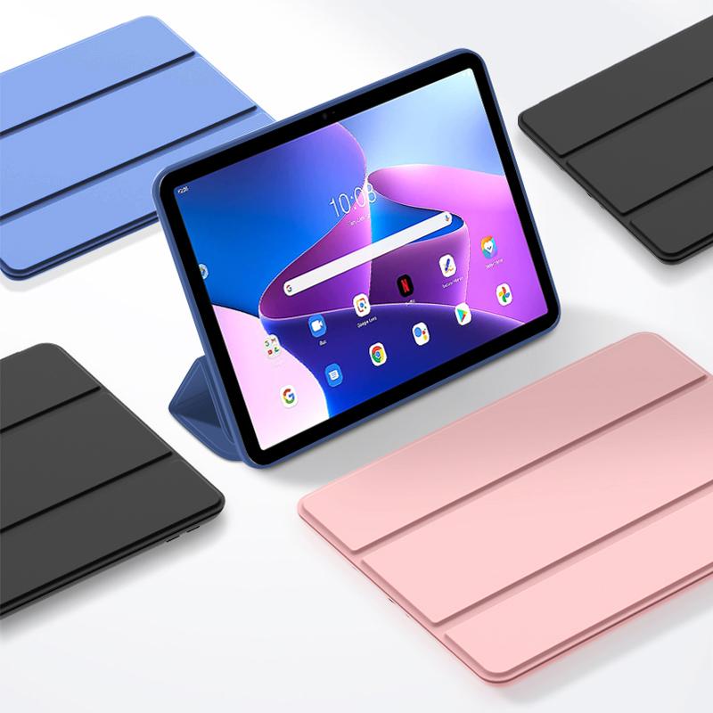 Чехол для Tab M10 Plus 3-го поколения TB125FU TB-128FU Gen 3, 10,61 дюйма, трехскладной, из ПУ-кожи, Smart Case для Xiaoxin Pad 10.6 Funda