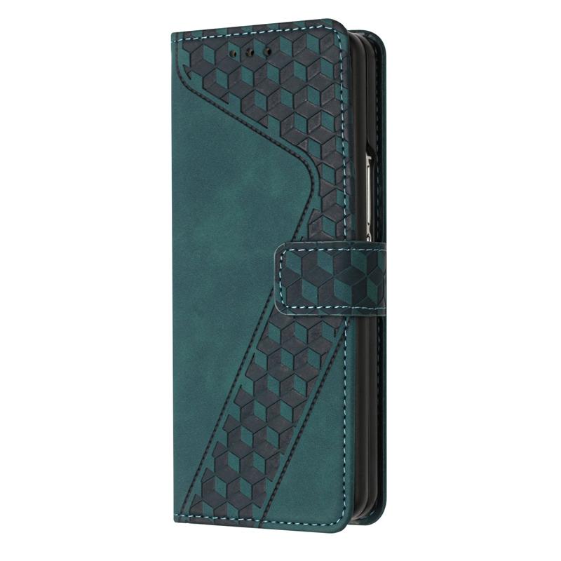 Для Samsung Galaxy Z Fold3 5G чехол 3D Геометрический кошелек чехол Samsung Galaxi ZFold 3 ZFold3 SM-F926B F926W F926U F926N чехол для телефона