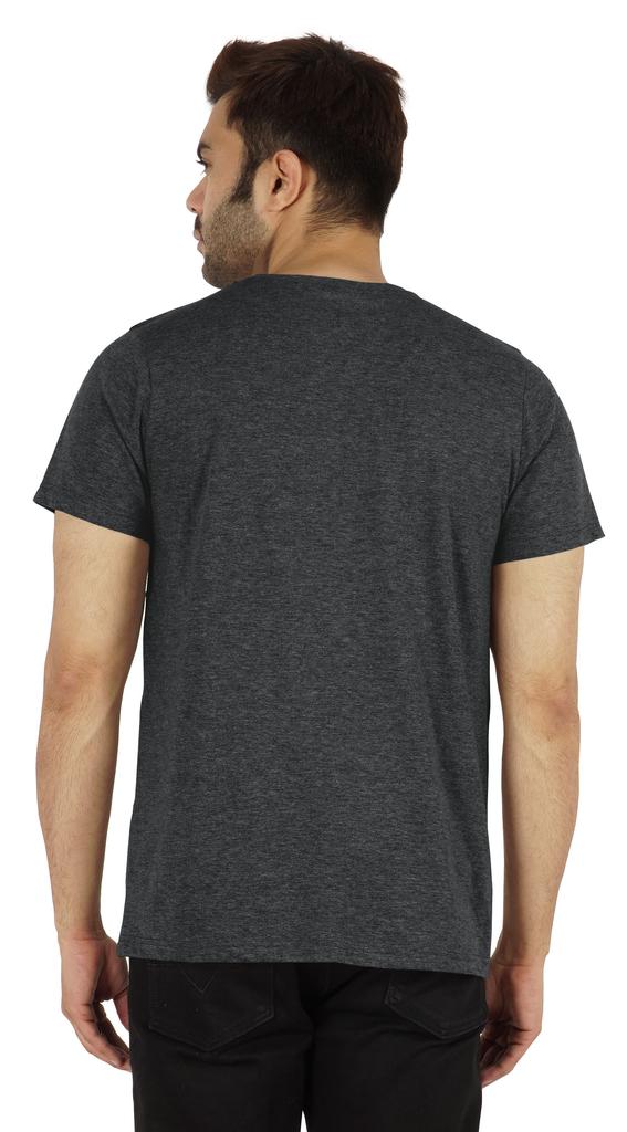 Inkmeso Футболка из хлопка с коротким рукавом, однотонная, мужская, свободного кроя, повседневная, летняя, базовая