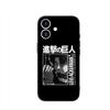 Чехол для телефона Attack on titan Эрен Йегер Леви для Apple iPhone 16 15 14 Plus 13 12 Mini 17 Pro Max + 16E Air 16+ ProMax
