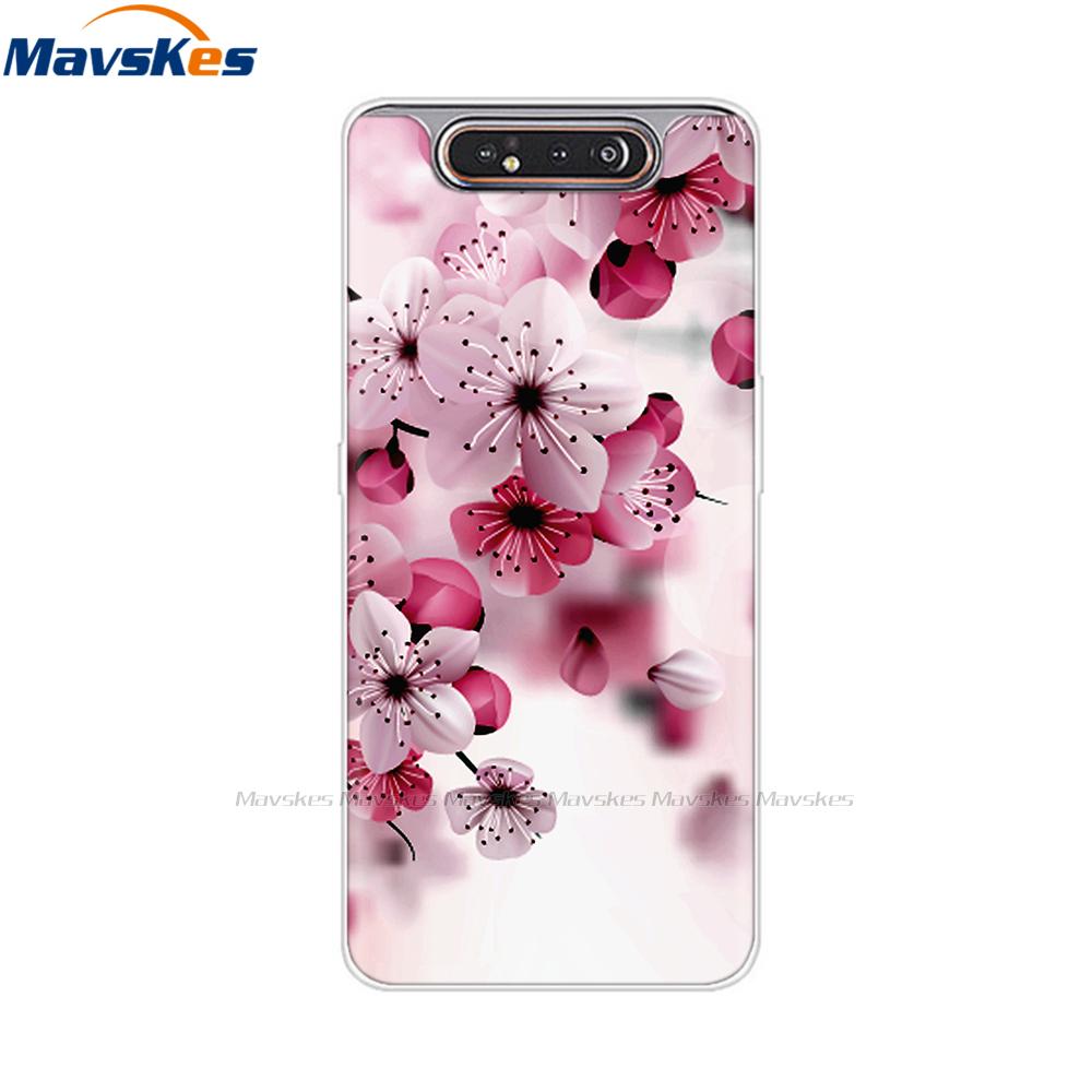 Чехол для Samsung Galaxy A80 A805 Силиконовый Мягкий ТПУ Чехол для Телефона Для Samsung A80 2019 A 80 GalaxyA80 A805F A805 SM-A805F/DS Обложка