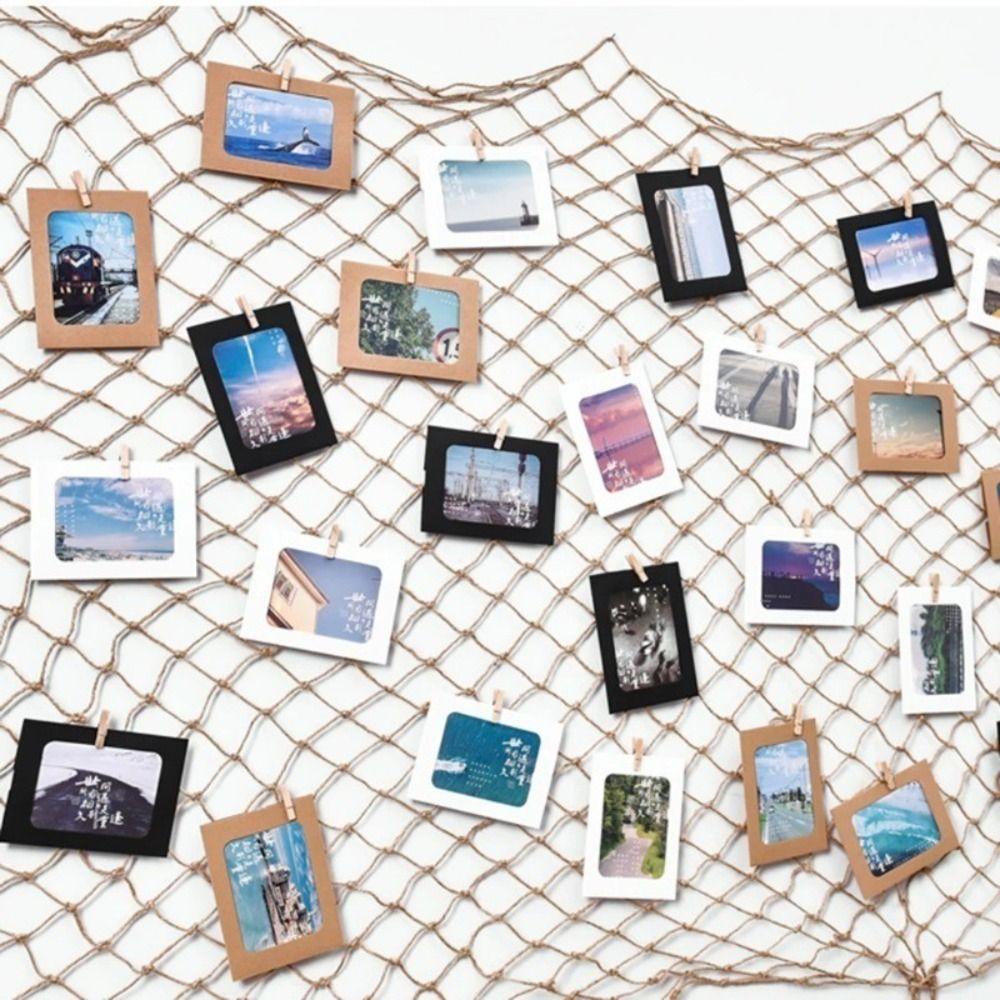 50/100pcs Mini Photo Clips Wooden Wooden Clamp New Clothespin for Hanging Pictures Paper DIY Crafts