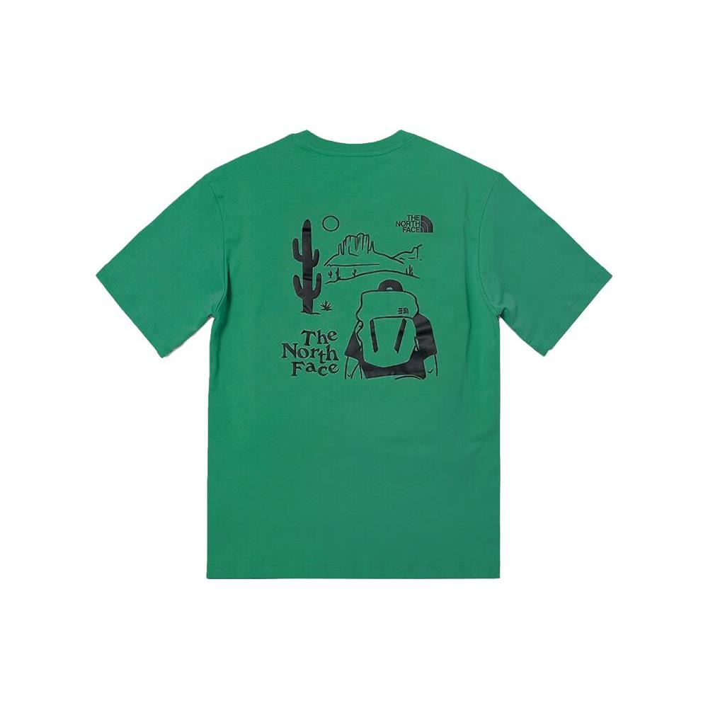 THE NORTH FACE T Shirt Unisex Green NF0A7WDV-N11