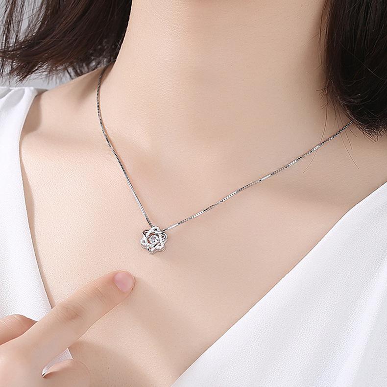 Шестиконечная звезда, гибкое ожерелье, ключичная цепочка, японская и корейская, простая личность, бьющееся сердце, студенческие галстуки, цепочка на шею