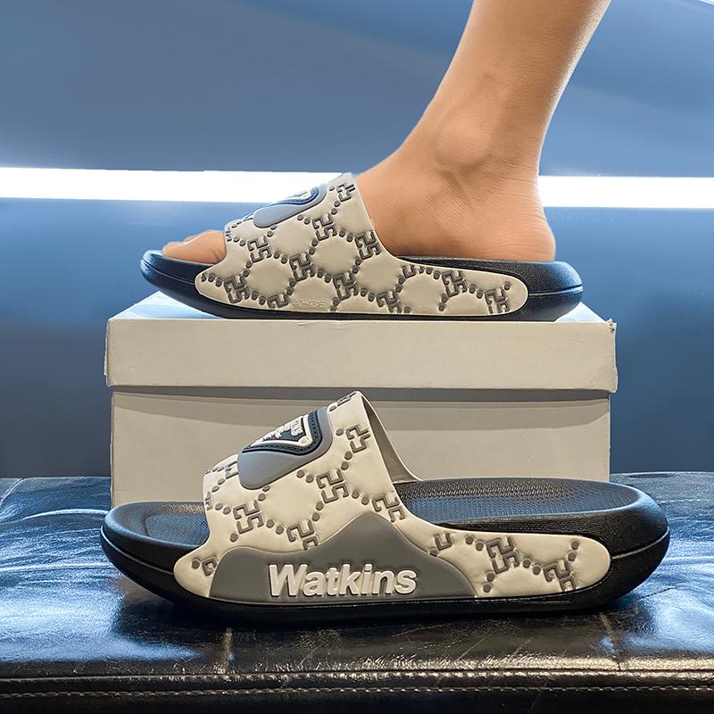 Парные сандалии Новые повседневные тапочки большого размера мужские туфли на толстой подошве легкие женские сандалии из ЭВА Модные спортивные пляжные туфли шлепанцы