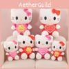 Цветок Hello Kitty Плюшевая Кукла Сердце Кошка Мягкая Игрушка Клубника Ангел Украшение