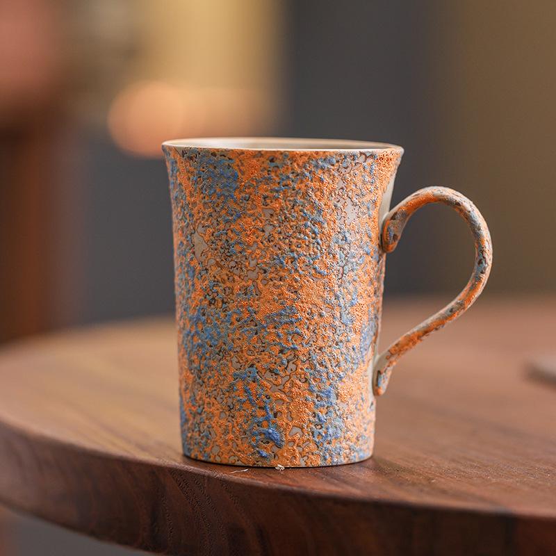 Керамическая кофейная чашка в скандинавском стиле, для послеобеденного чая, для американского латте, для латте, чашка-цветок, креативная кружка, бытовая чашка