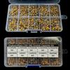 500pcs 10 Values 0.1uF~10uF 50V Ceramic Capacitor Assorted Kit Assortment Set