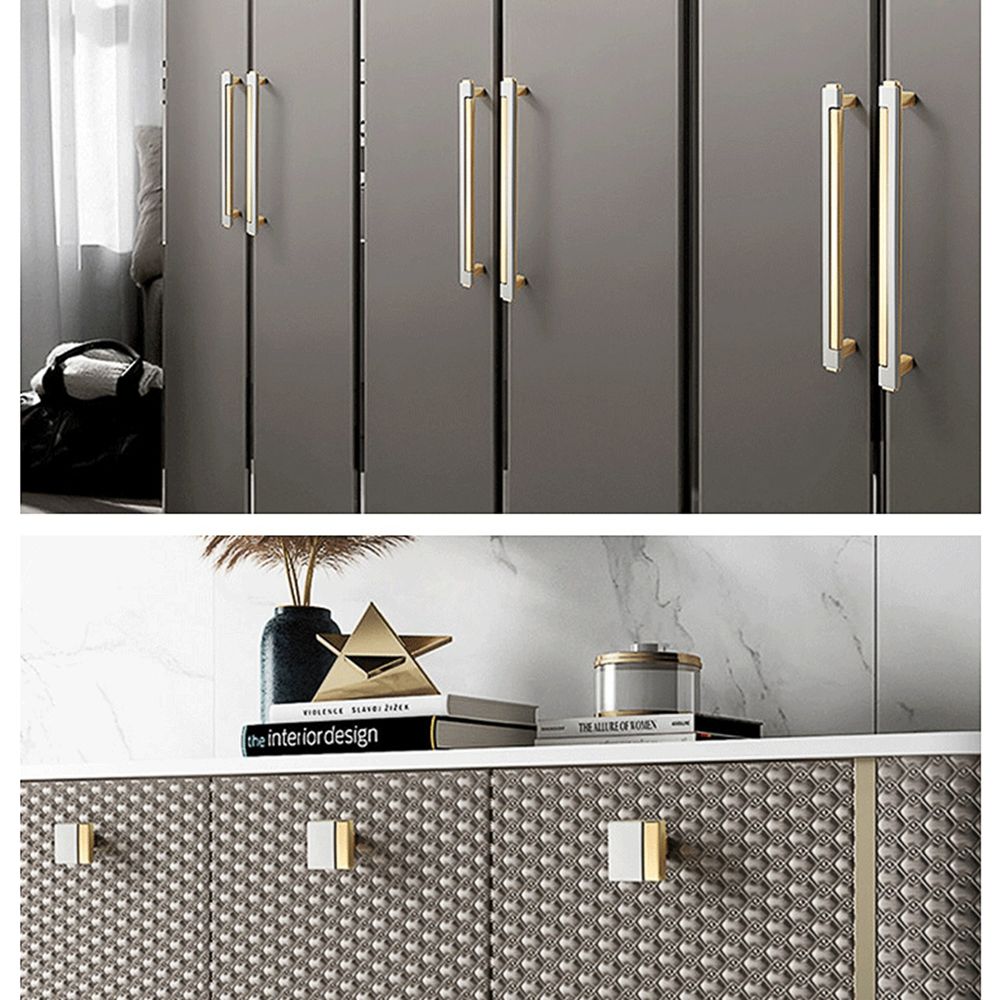 Screw Cupboard Wardrobe Home Improvement Drawer Handles Cabinet Knobs Door Pulls Furniture Hardware