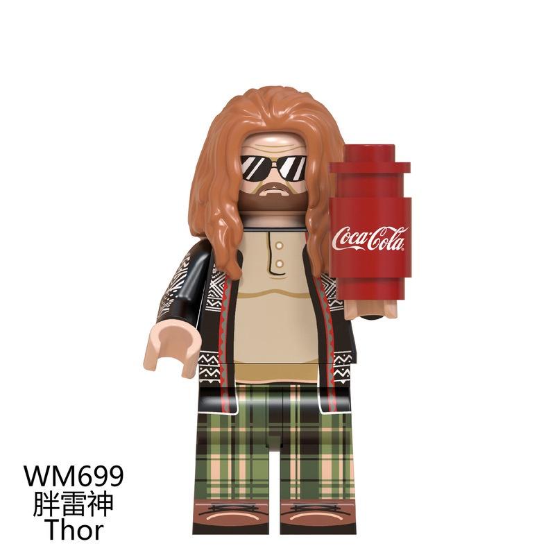 Мстители Супергерои Marvel Танос Тор Капитан Америка Конструктор Игрушки Минифигурки