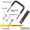 Hitch Tightener Anti Rattle Stabilizer for 2-1/2" 1.25" to 2" Hitches