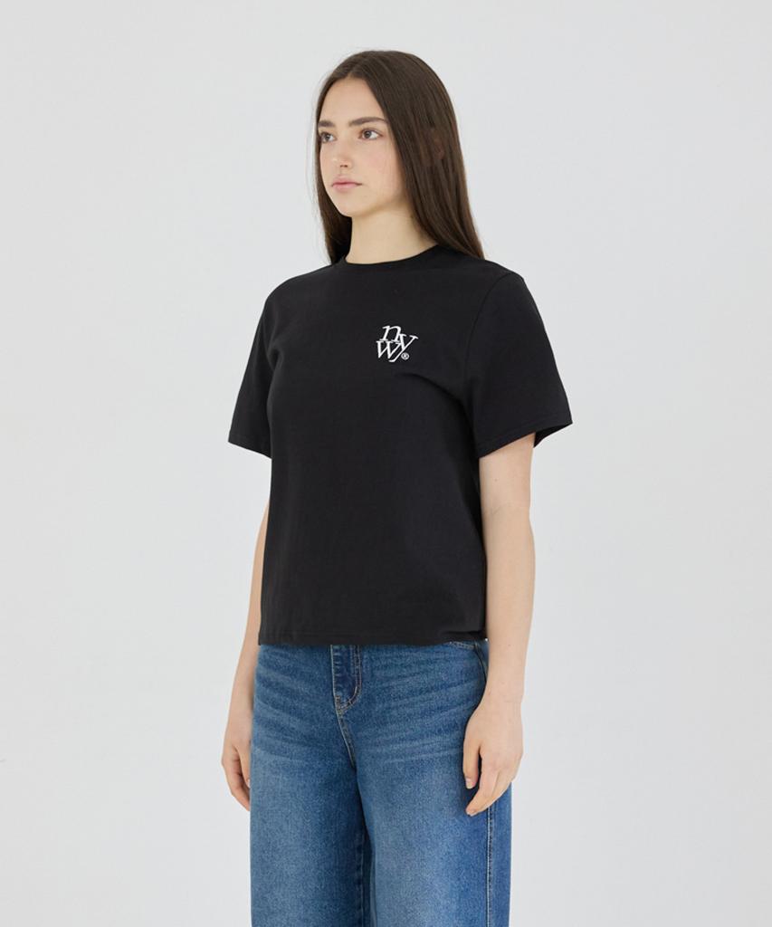 Nyuyogwogseu Классическая футболка Regular Fit_ Черный