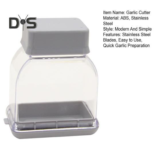 Ручной нож для чеснока, лезвия из нержавеющей стали, простой в использовании, быстрая подготовка чеснока, защита от травм рук, нож для чеснока